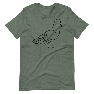 The Pigeon Short-Sleeve Unisex T-Shirt