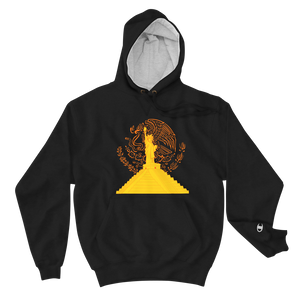 "Gold Proud Statue" Champion Hoodie